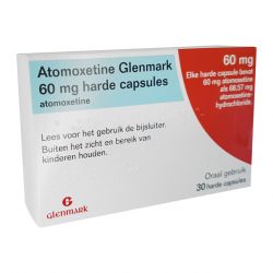 Атомоксетин 60 мг Европа :: Аналог Когниттера :: Glenmark капс. №30 в Самаре и области фото